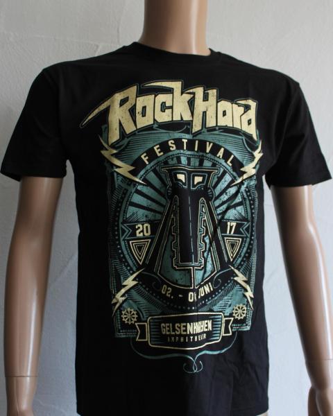 Metal Attack Merch Shop - Rock Hard Festival 2019 - T-Shirt Skull